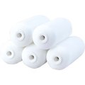 Quali-Tech Mfg RollerLite 4in Rounded Foam Mini Roller Covers, 5/Pack 10/Case - 4FOAMQ-5